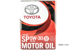 0888013705 Масло SP 5W30 Toyota ресурсосберегающее 4л. GF-6A (бензин)(сертификация 2020)